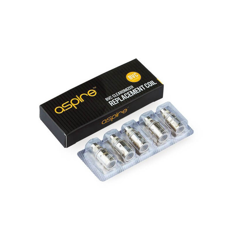 Pack of 5 BVC coils - Aspire