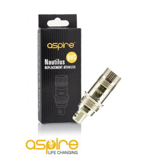 Résistances BVC Nautilus - Aspire | Pack x5 Résistances BVC Nautilus - Aspire | Pack x5