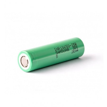 Batterie 25R INR 18650 2500mAh - 35A - Samsung