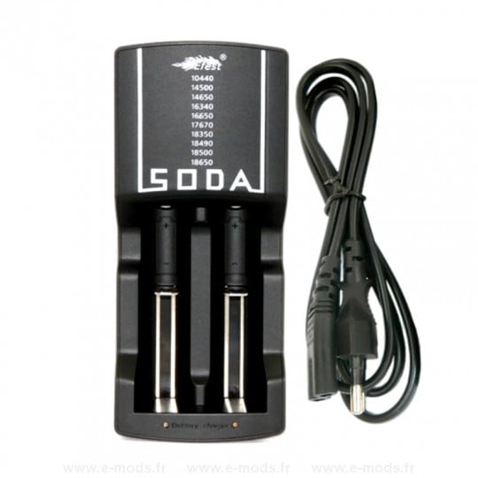 Charger batteries SODA - Efest Charger batteries SODA - Efest