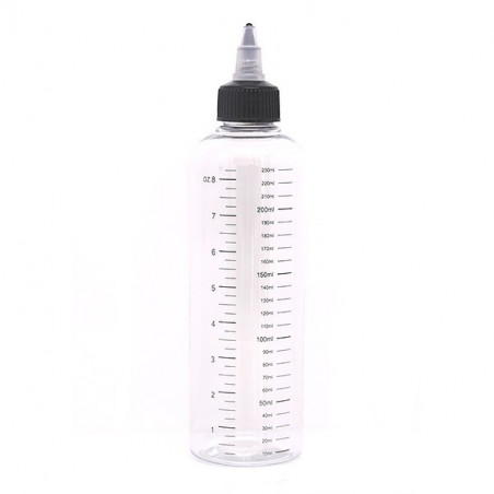 Graduated bottle with measuring cap | 230 ml