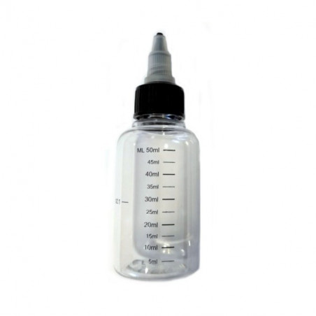 Leere DIY-Flasche / Flakon mit Skalierung | 50 ml