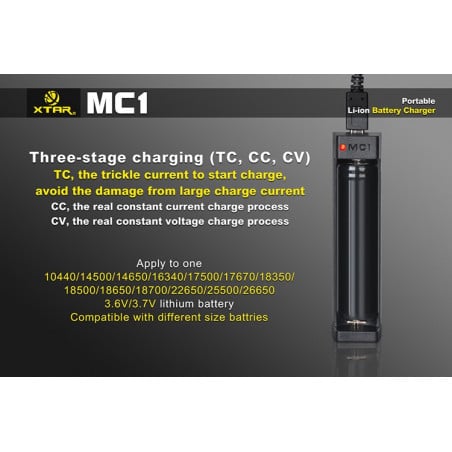 Chargeur accus MC1 - XTAR