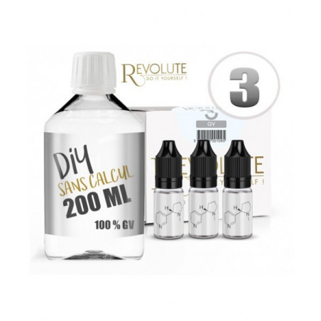 DIY Kit (100%VG) - Without calculation - Revolute | 200ml