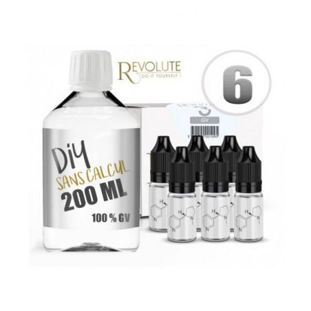DIY Kit (100%VG) - Without calculation - Revolute | 200ml