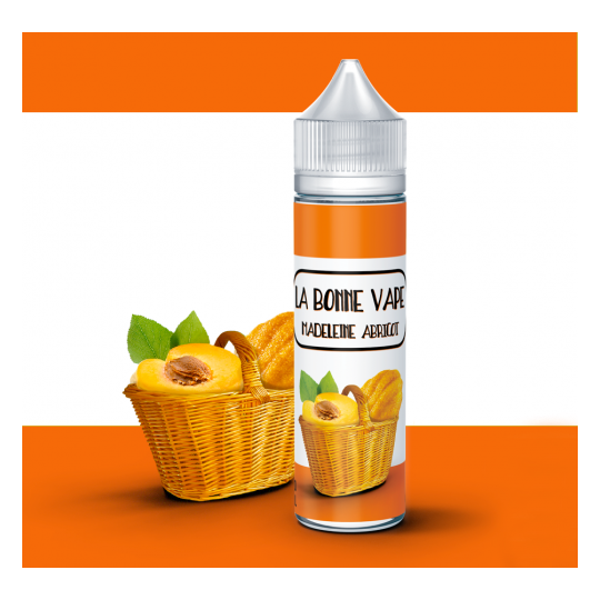 Madeleine Apricot - Shortfill Format - La bonne vape | 50ml Madeleine Apricot - Shortfill Format - La bonne vape | 50ml