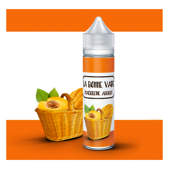 Madeleine Abricot - Shortfill Format - La bonne vape | 50ml Madeleine Abricot - Shortfill Format - La bonne vape | 50ml