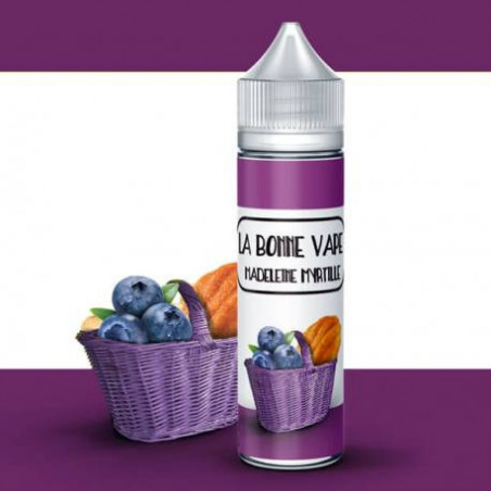 Madeleine Blueberry - Shortfill Format - La bonne vape | 50ml