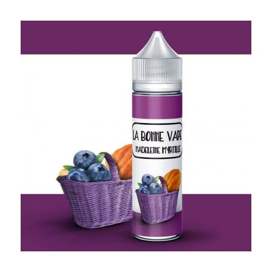 Madeleine Myrtille - Shortfill Format - La bonne vape | 50ml Madeleine Myrtille - Shortfill Format - La bonne vape | 50ml