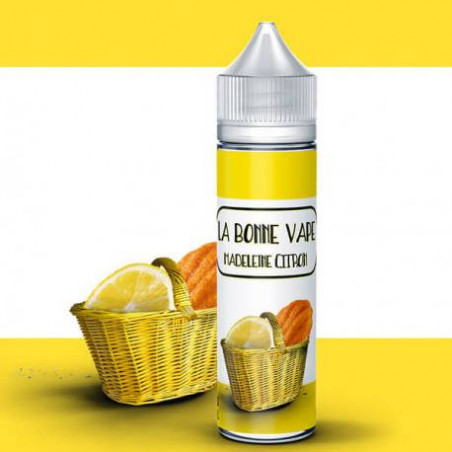 Madeleine Lemon - Shortfill Format - La bonne vape | 50ml