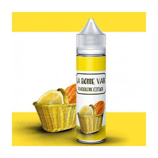 Zitronen-Madeleine - Shortfill Format - La Bonne Vape | 50 ml