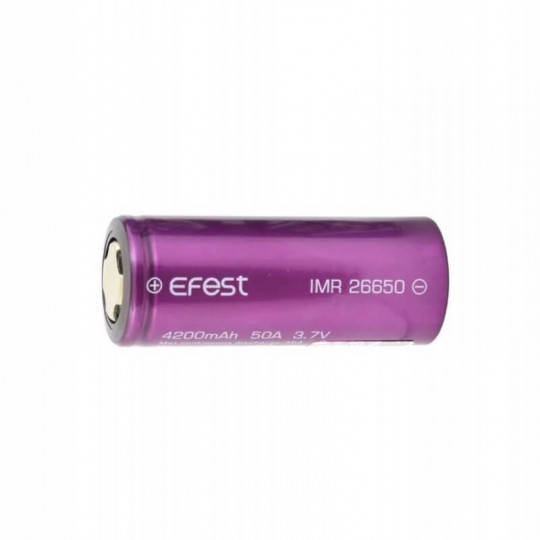 Battery 26650 - 4200 mah 50A - Efest