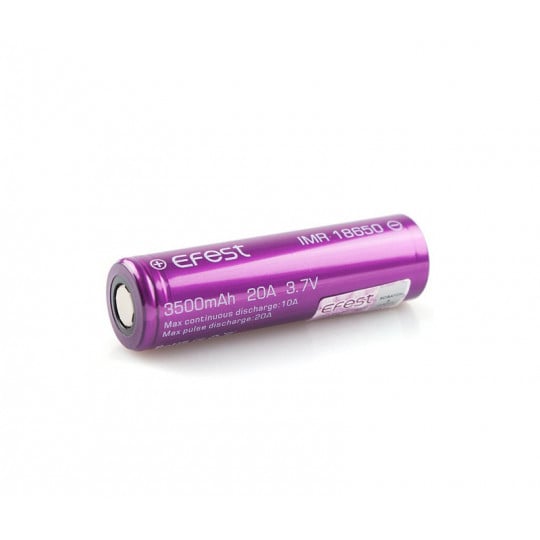 Accu IMR 18650 3500mah - 20A - Efest Accu IMR 18650 3500mah - 20A - Efest