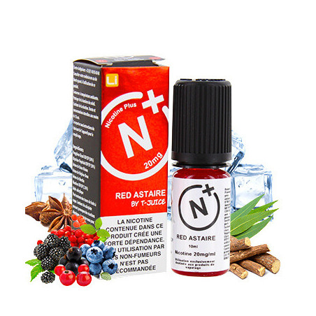 Red Astaire (Rote Früchte, Anis, Eukalyptus & Menthol) - Nikotinsalz - T-Juice | 10ml