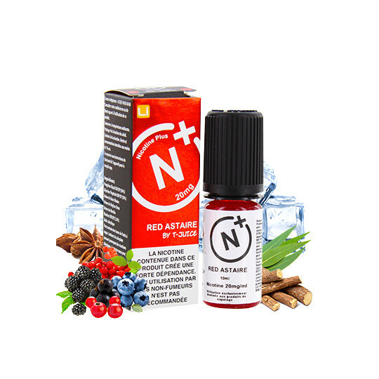 Red Astaire (Rote Früchte, Anis, Eukalyptus & Menthol) - Nikotinsalz - T-Juice | 10ml