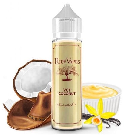 VCT Coconut (Tabak, Vanille & Kokos) - Shortfill Format - Ripe Vapes | 50ml