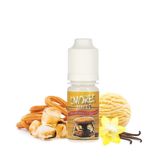 Concentré DIY - Churros and Vanilla - Smores Addict by US Vaping | 10ml Concentré DIY - Churros and Vanilla - Smores Addict by US Vaping | 10ml
