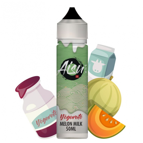 Melon Milk - Shortfill Format - Aisu Yoguruto by Zap! Juice | 50ml Melon Milk - Shortfill Format - Aisu Yoguruto by Zap! Juice | 50ml