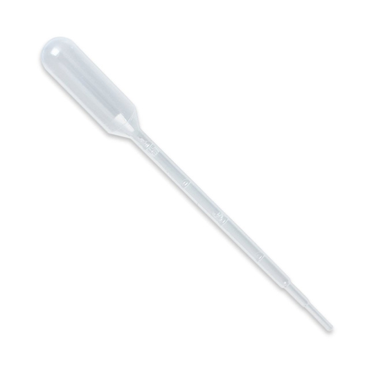 Pipette plastique graduée 3 ml pour préparation DIY e-cigarette