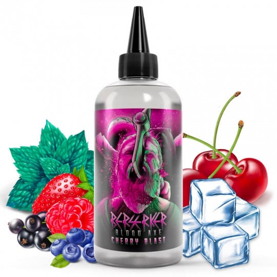 Cherry Blast - Shortfill Format - Berserker Blood Axe by Joe's Juice | 200ml Cherry Blast - Shortfill Format - Berserker Blood Axe by Joe's Juice | 200ml