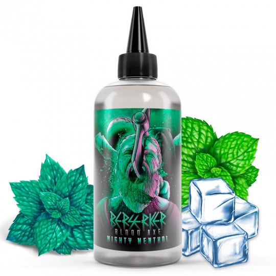 Mighty Menthol - Shortfill Format - Berserker Blood Axe by Joe's Juice | 200ml Mighty Menthol - Shortfill Format - Berserker Blood Axe by Joe's Juice | 200ml