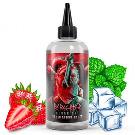 E-Liquid Strawberry Sauce - Shortfill Format - Berserker Blood Axe by Joe's Juice | 200ml