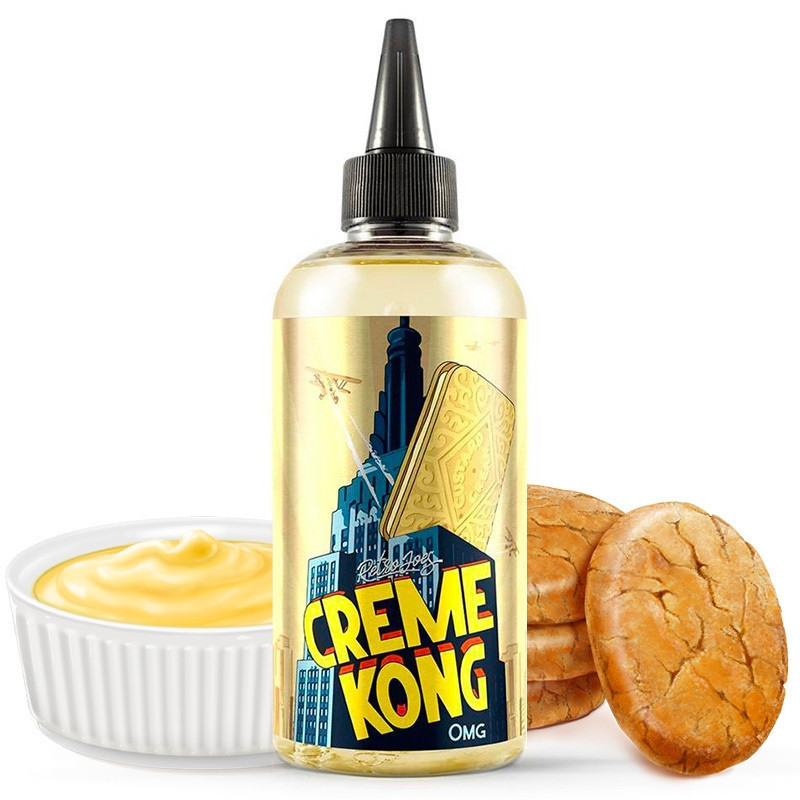 E-liquid Creme Kong (custard and biscuit) - Joe's Juice 200 ml