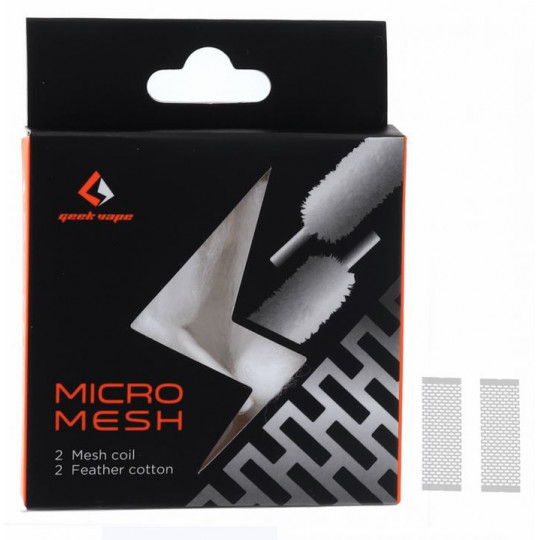 Micro Mesh RTA Zeus X + cotton - Geek Vape | Pack x2