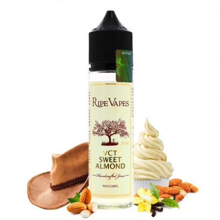 VCT Sweet Almond - Shortfill Format - Ripe Vapes | 50ml