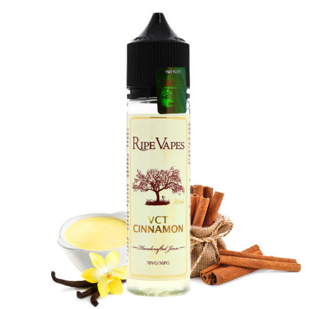 VCT Cinnamon - Shortfill Format - Ripe Vapes | 50ml