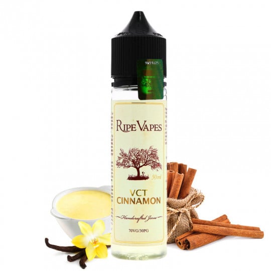 VCT Cinnamon - Shortfill Format - Ripe Vapes | 50ml VCT Cinnamon - Shortfill Format - Ripe Vapes | 50ml