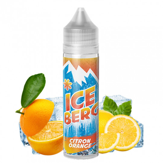 E-Liquid Zitrone Orange - Iceberg by O'Jlab | 50ml Shortfill 70 ml