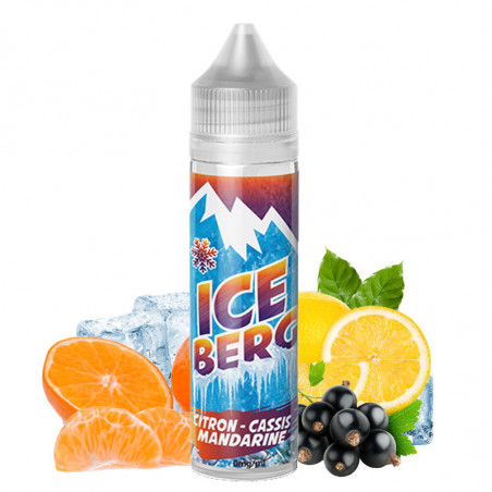 Lemon Blackcurrant Mandarin - Shortfill format - Iceberg by O'Jlab | 50ml