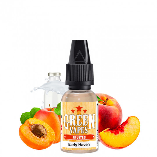 Early Haven (Apfel, Pfirsich & Milch) - Green Vapes | 10ml