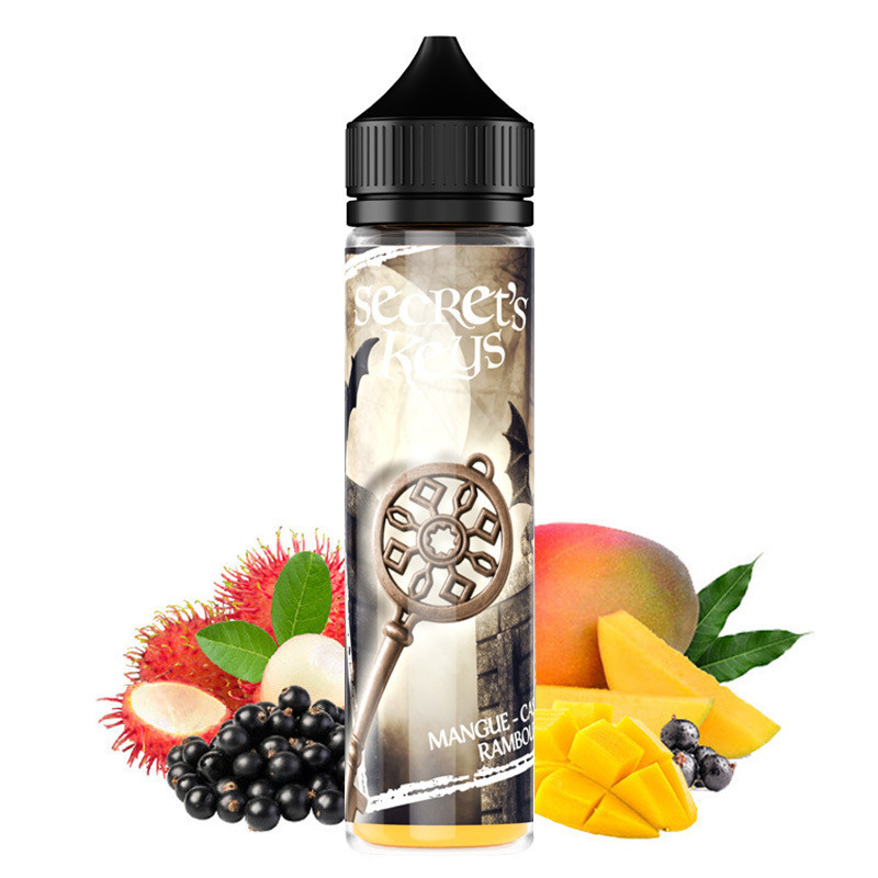 E-Liquid Silver Key - Shortfill Format - Secret's Keys by Secret's Lab