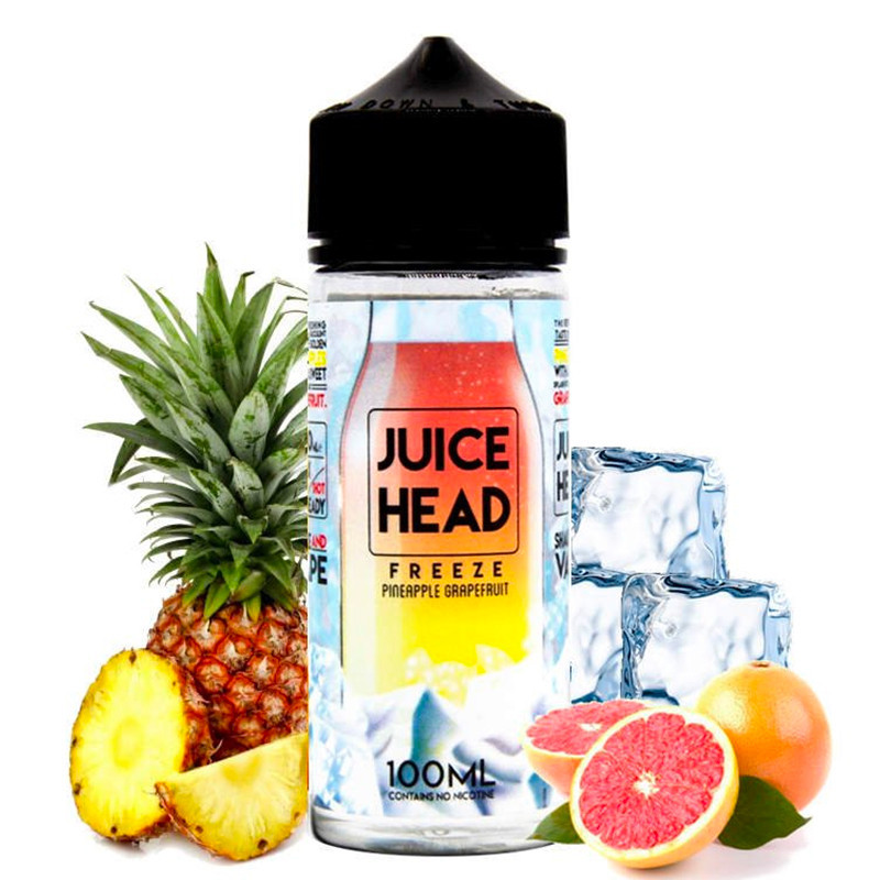 E-Liquid Freeze Pineapple Grapefruit Shortfill Format Juice Head 100ml