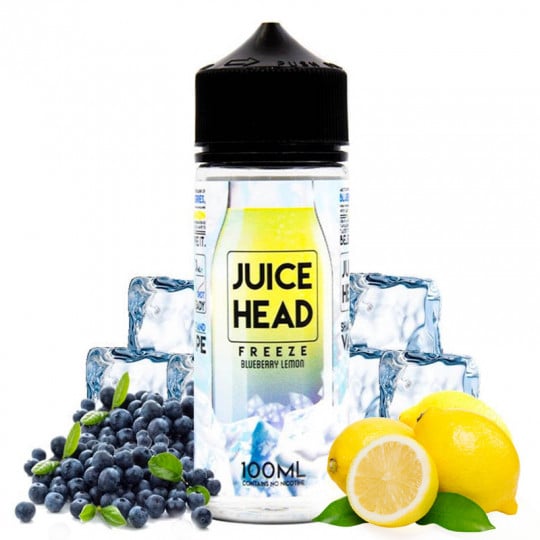 Freeze Blueberry Lemon - Shortfill Format - Juice Head | 100ml Freeze Blueberry Lemon - Shortfill Format - Juice Head | 100ml