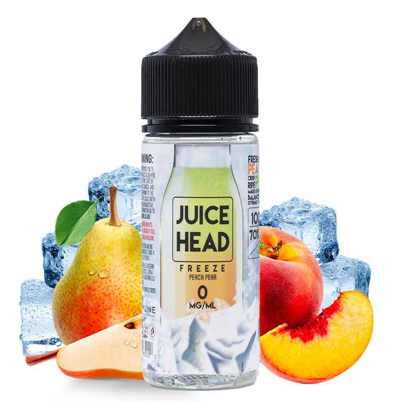 E-Liquid Freeze Peach Pear Shortfill Format Juice Head 100ml