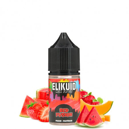 DIY Aroma-Konzentrat Red Fusion (Wassermelone & Erdbeere) - Elikuid by O'Jlab | 30 ml