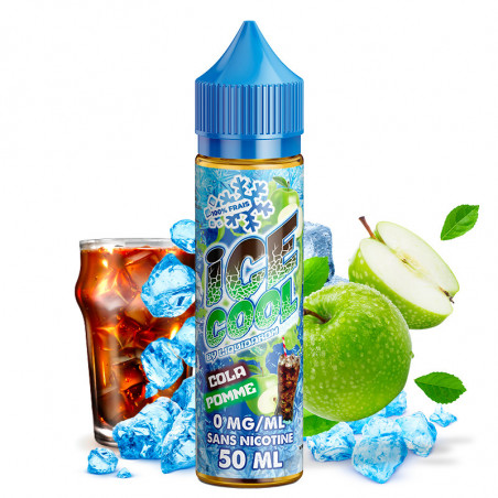 Cola Pomme - Shortfill format - Ice Cool by LiquidArom | 50ml