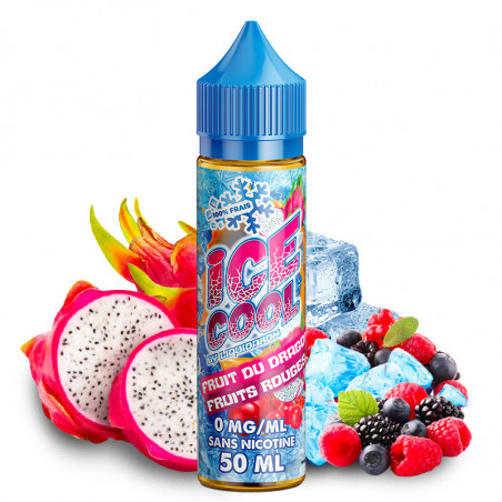 Dragon Fruit & Red Fruits - Shortfill format - Ice Cool by LiquidArom | 50ml