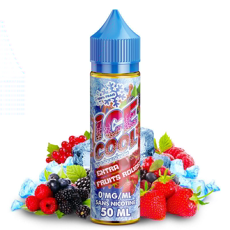 E-liquid Extra Red Fruits - Ice Cool 50 ml