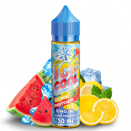 Lemon Watermelon - Shortfill format - Ice Cool by LiquidArom | 50ml