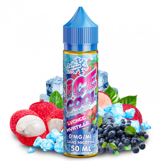 Lychee Blueberry - Shortfill format - Ice Cool by LiquidArom | 50ml