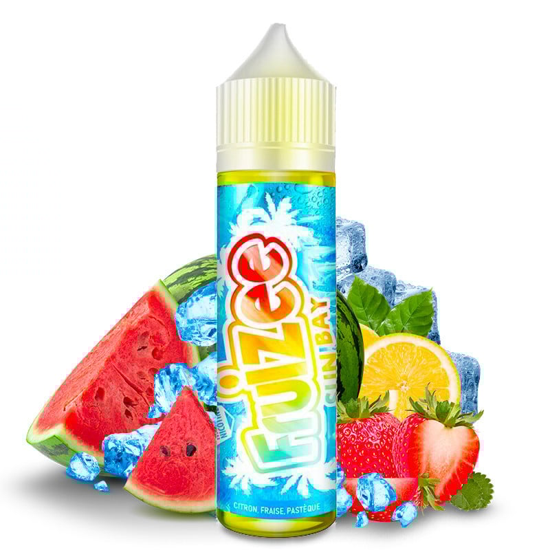 E-liquide Sun Bay (citron, fraise, pastèque) - Fruizee 50 ml