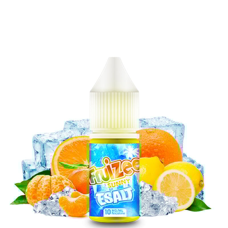 E-liquide Sunny (agrumes, orange, citron, mandarine) - Sels de nicotine - Esalt 10 ml