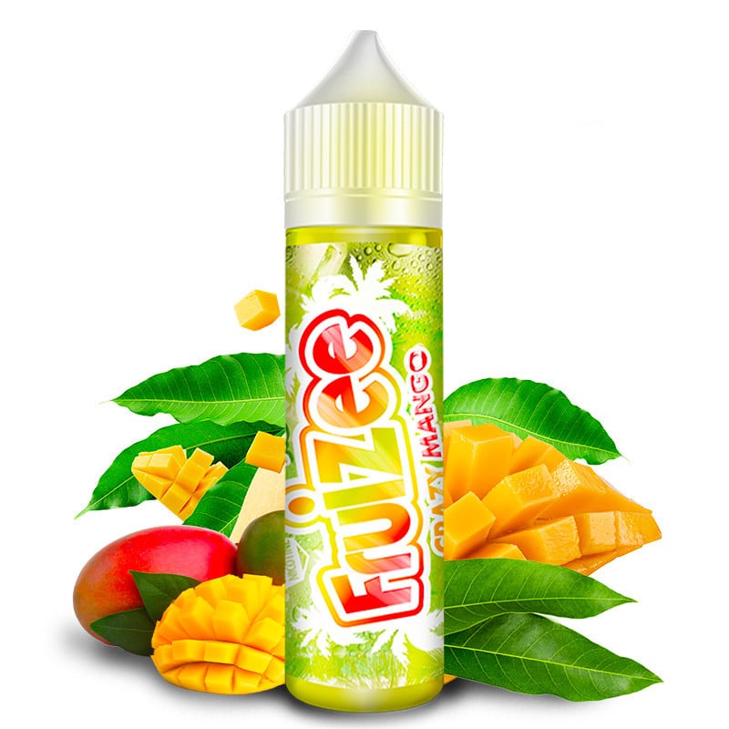 E-liquide Crazy Mango (mangue, pas de fraîcheur) - Fruizee 50 ml
