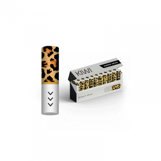 Pack de 20 filtres avec motifs pod Kiwi de Kiwi Vapor | Suisse
