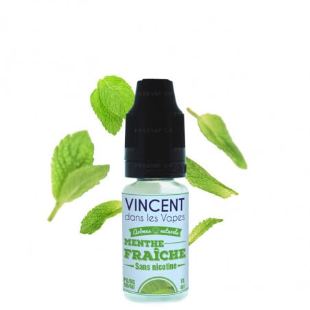 Menthe fraîche - Arômes Naturels Vincent dans les Vapes | 10 ml
