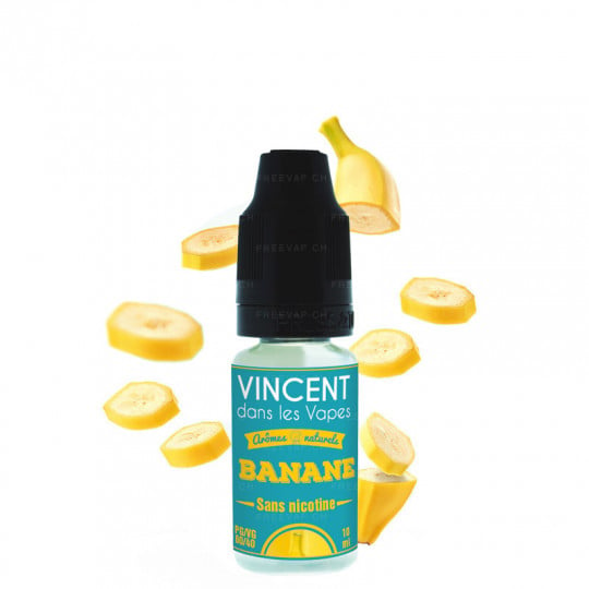 Banane - Natürliches Aroma Vincent dans les Vapes | 10 ml